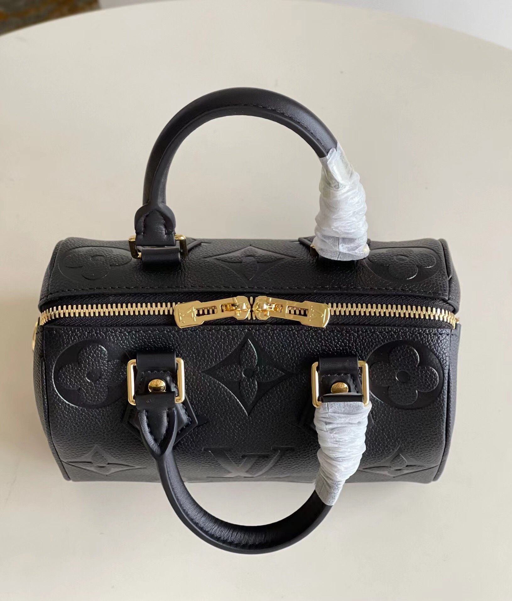 Louis Vuitton Speedy Bandouliere 20 Monogram Empreinte Black