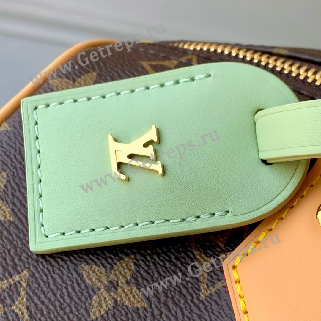 Louis Vuitton Speedy Soft 30 Lucky Monogram Coated Canvas