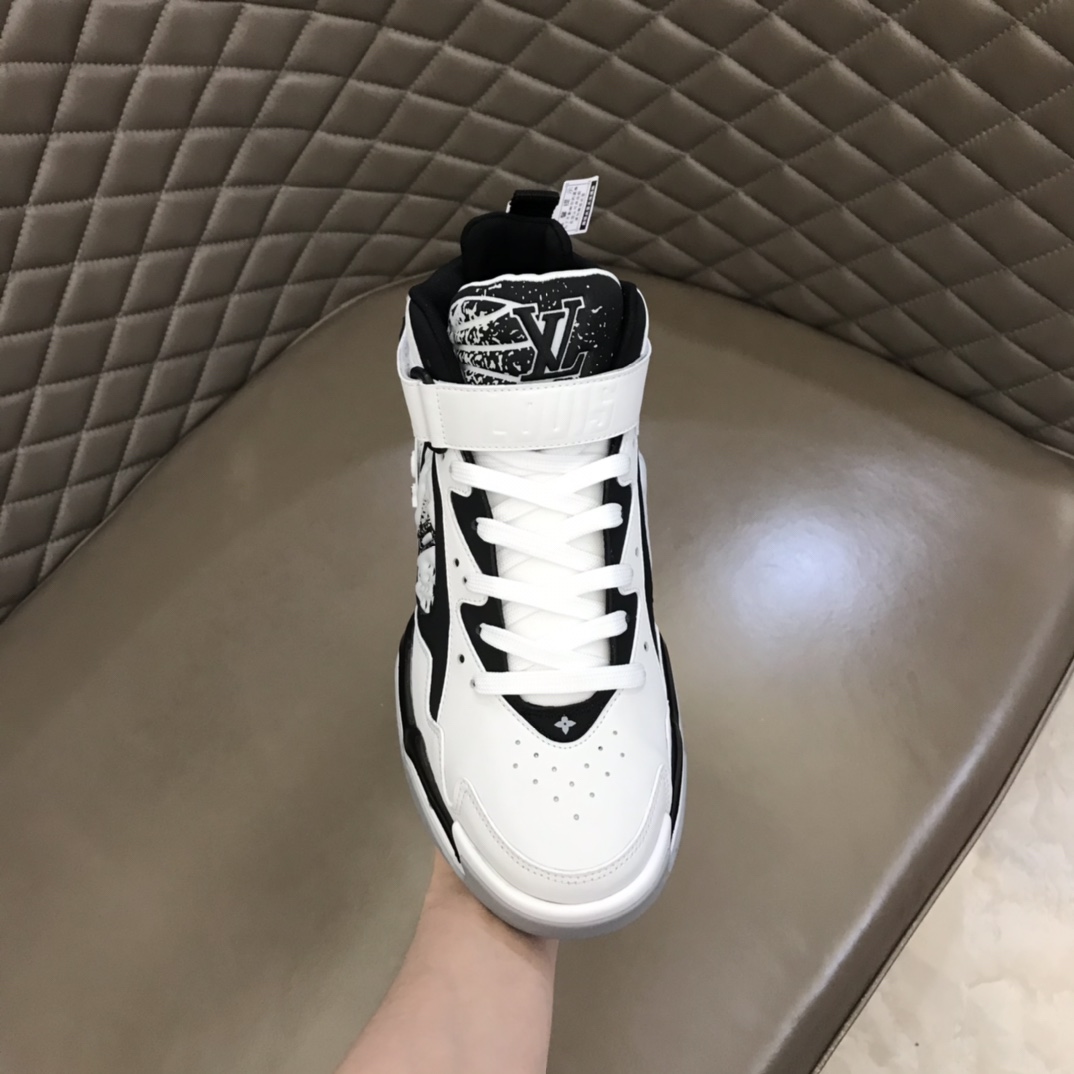 Louis Vuitton Trainer 2 High-top Sneakers White 38-44