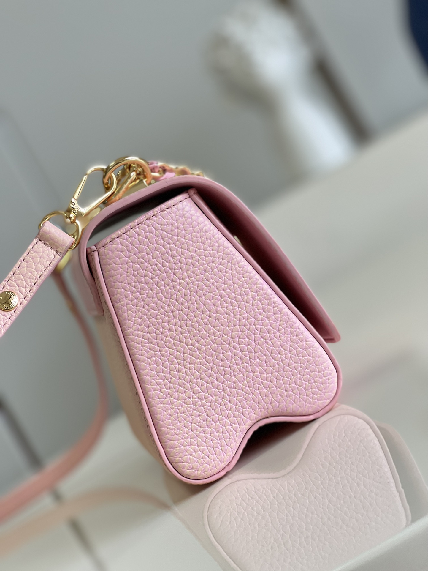 Louis Vuitton Twist PM Bag In Epi Leather Pink M50332