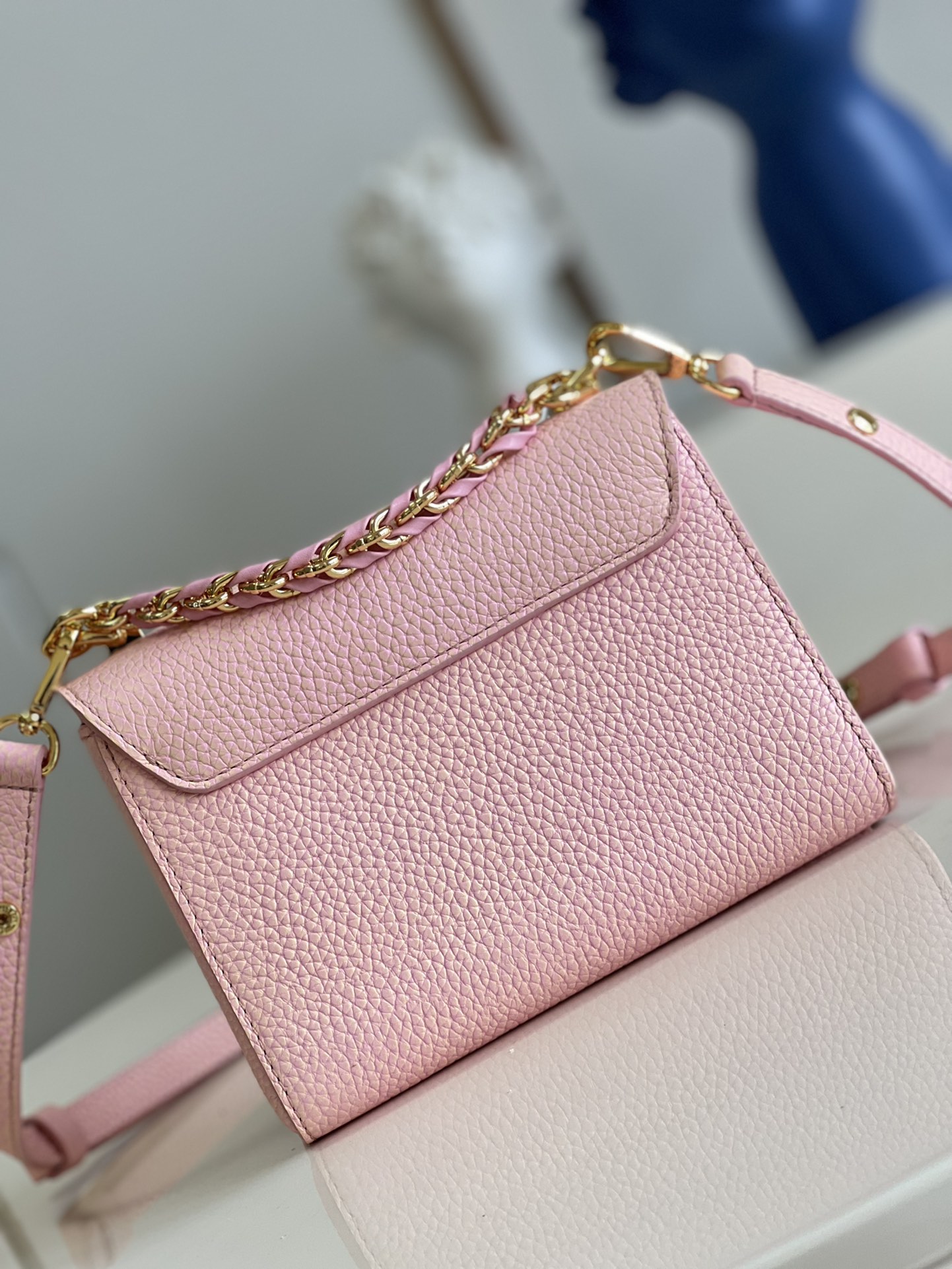 Louis Vuitton Twist PM Bag In Epi Leather Pink M50332