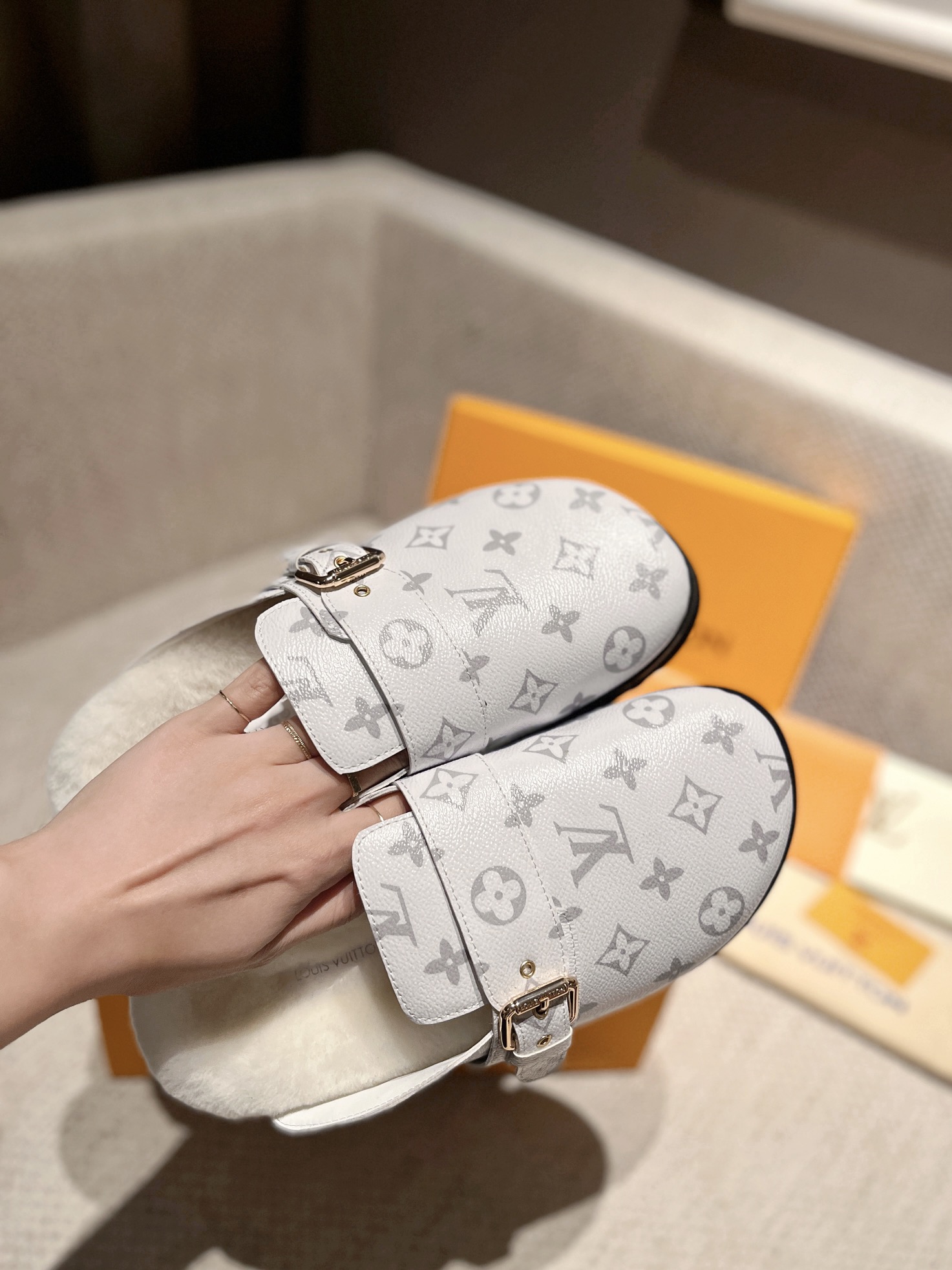 Louis Vuitton Wintry Slipper Men and Women-009 Size 35-45