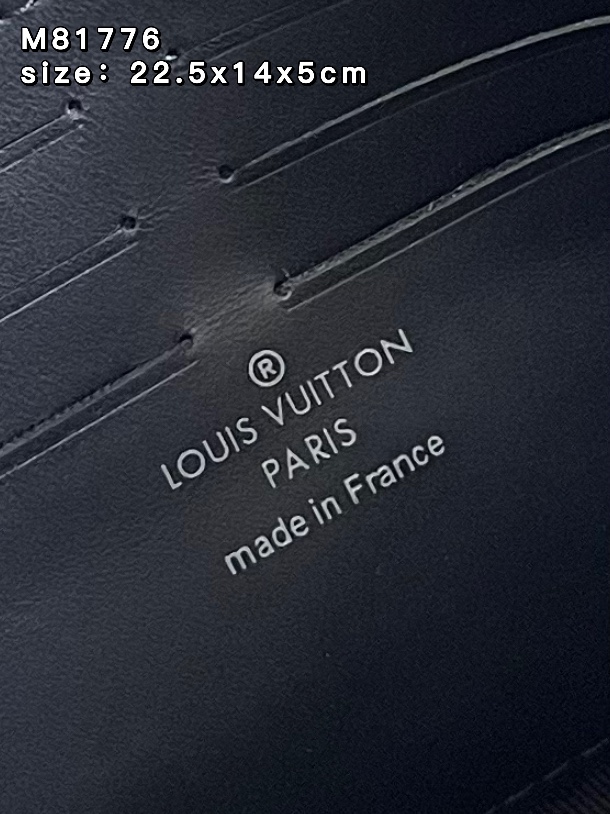 Louis vuiton Soft Trunk Cowhide Leather Charcoal M81776