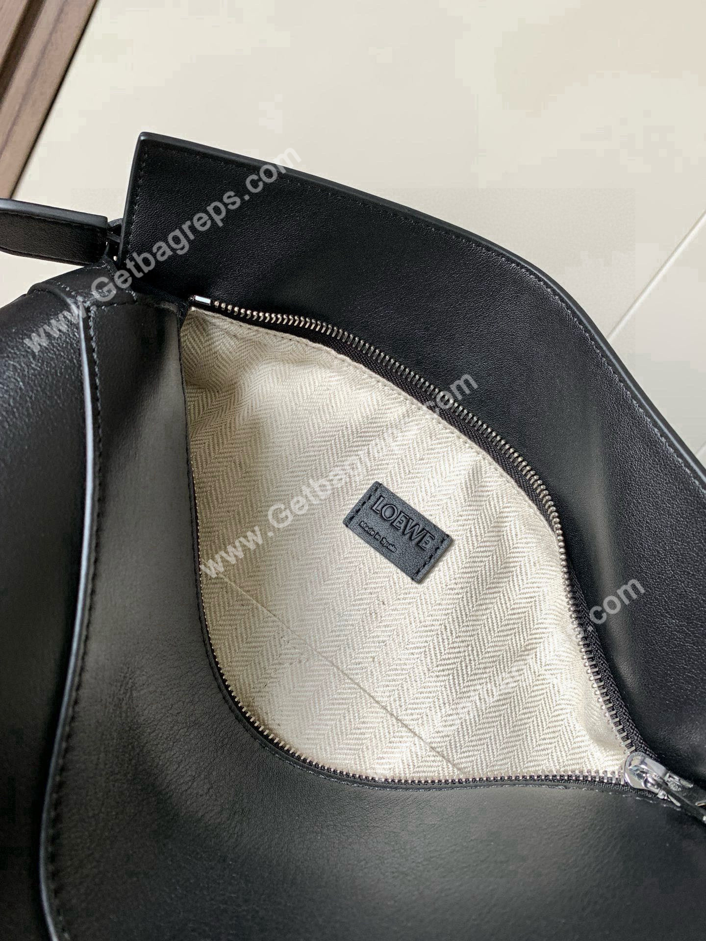 Medium Puzzle Edge bag in Classic Calfskin-003