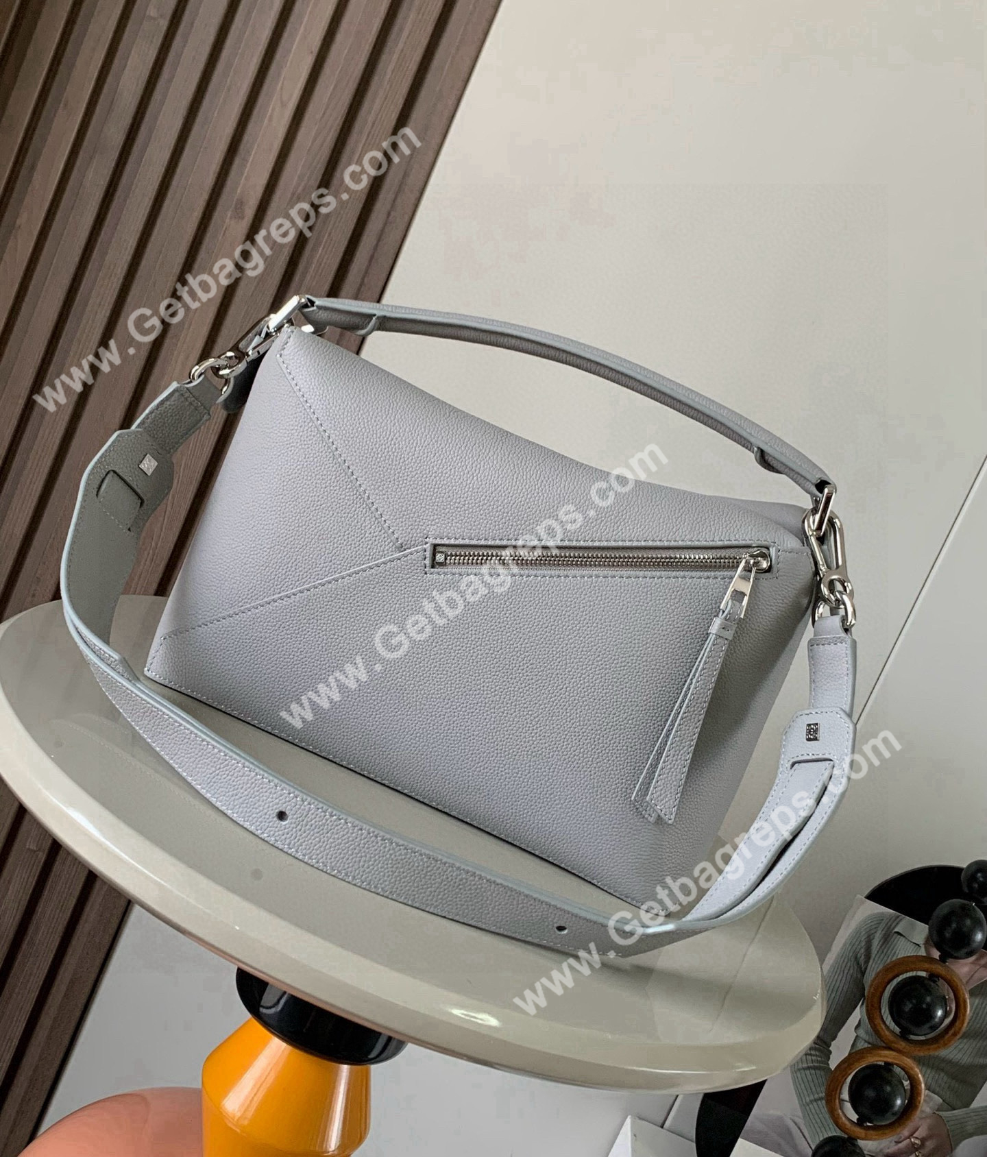 Medium Puzzle Edge bag in Classic Calfskin-006