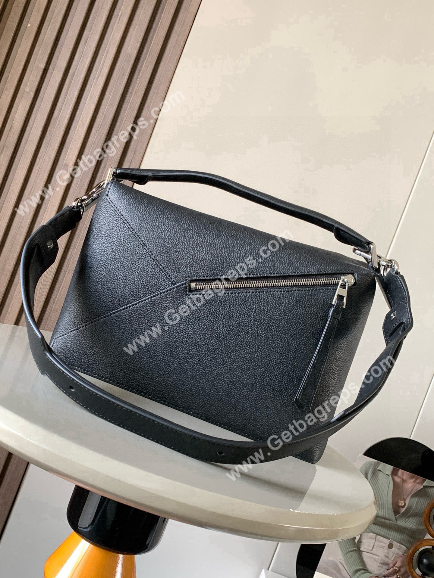 Medium Puzzle Edge bag in Classic Calfskin-007