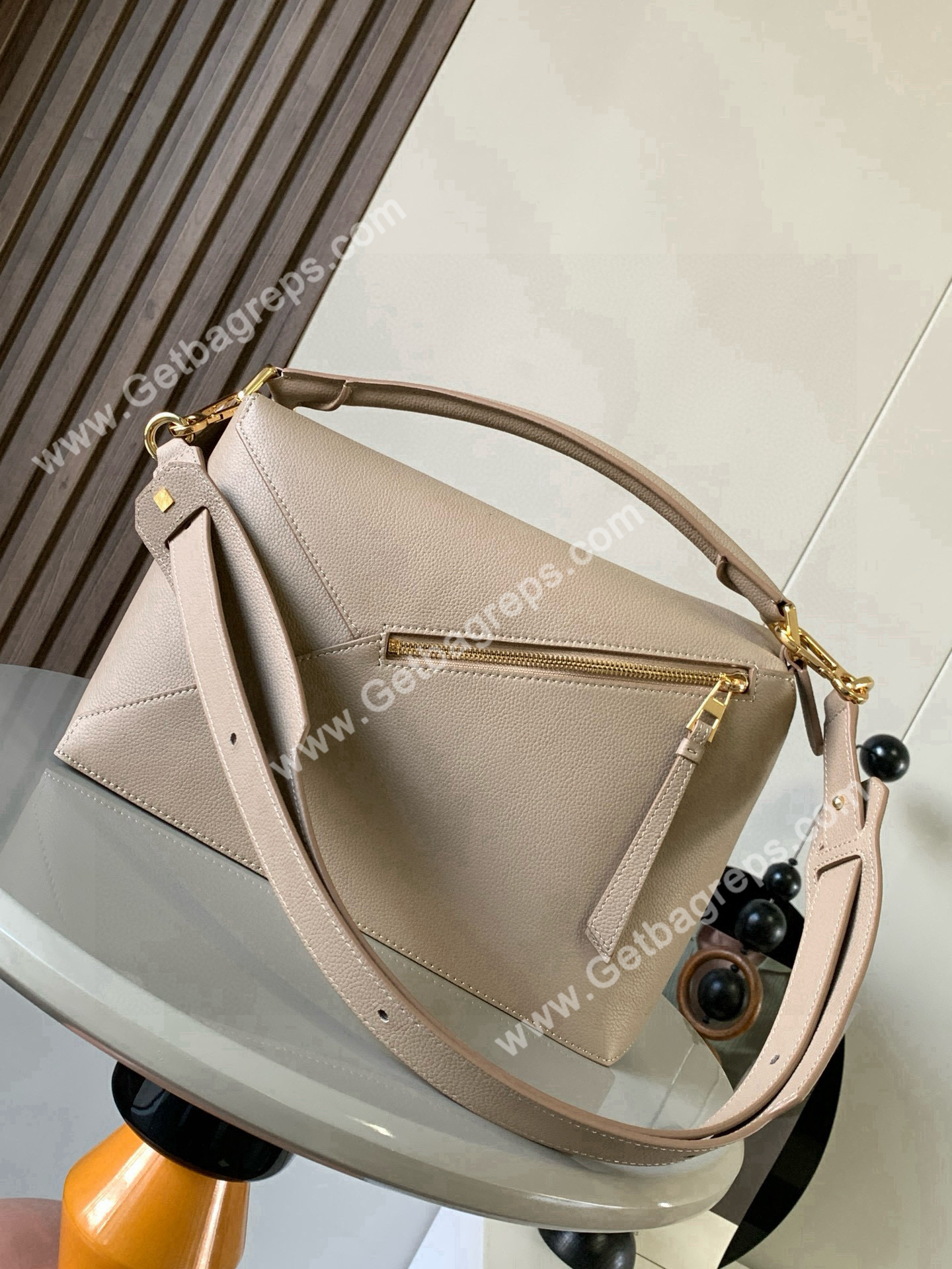 Medium Puzzle Edge bag in Classic Calfskin-008