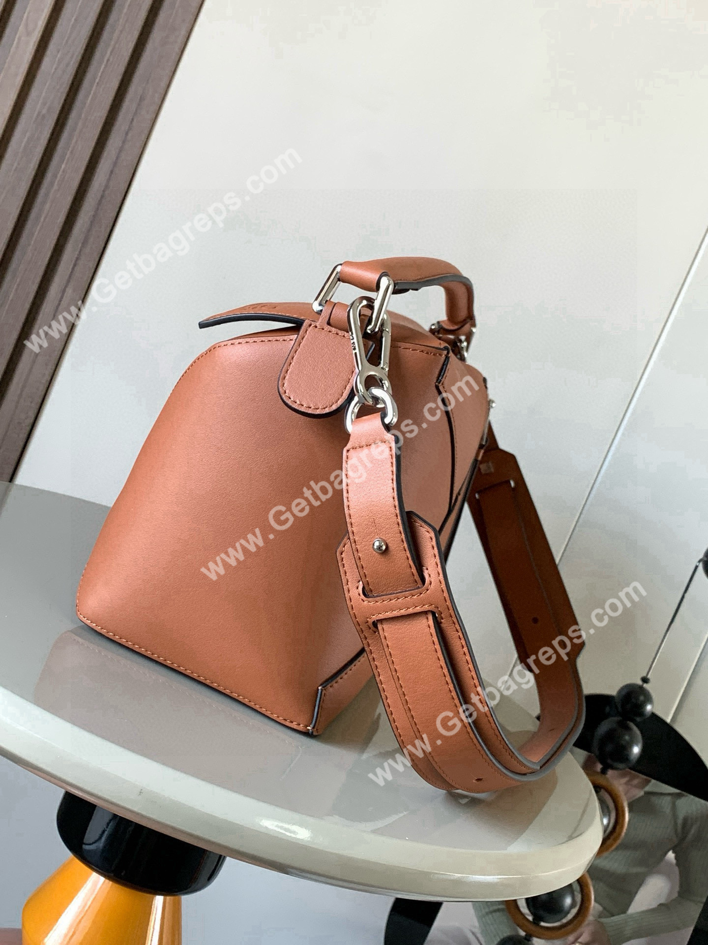 Medium Puzzle Edge bag in Classic Calfskin-009