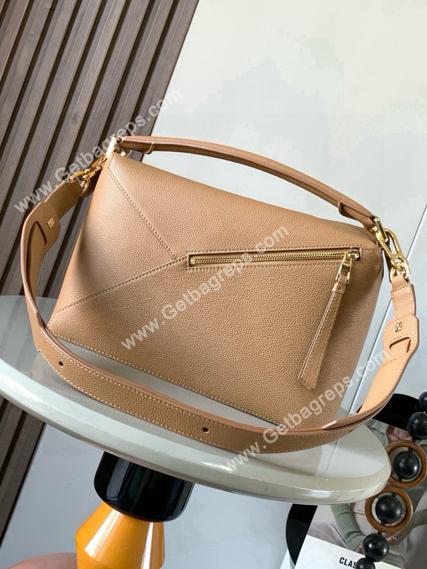 Medium Puzzle Edge bag in Classic Calfskin-011