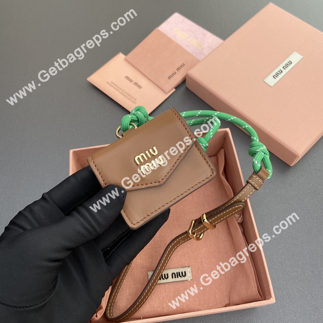 MiuMiu 5TL515 Leather and cord trick