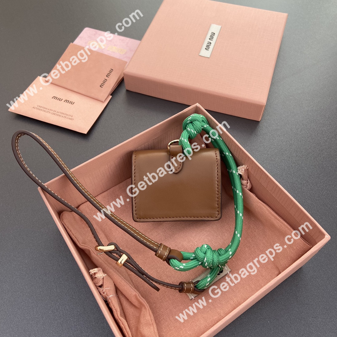 MiuMiu 5TL515 Leather and cord trick