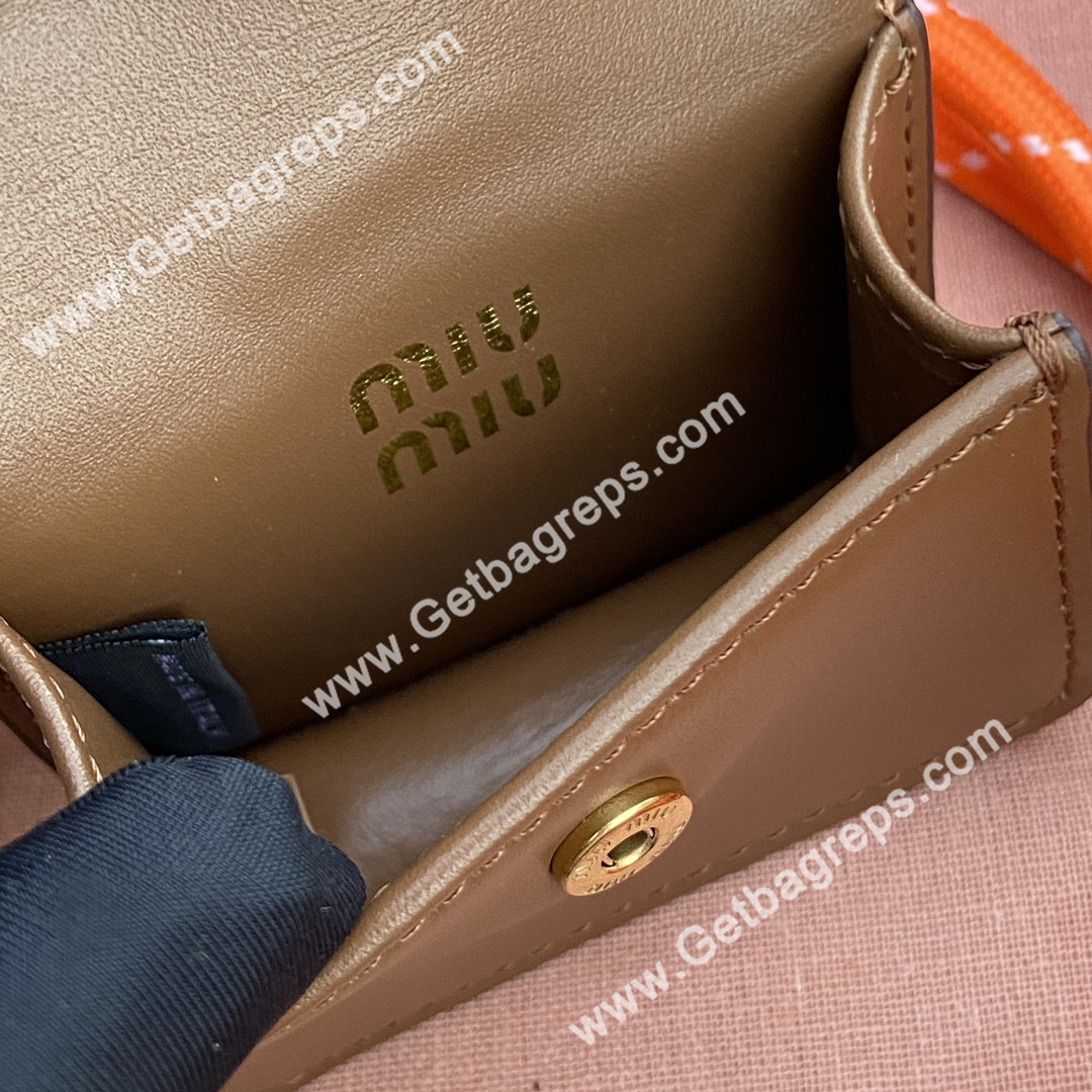 MiuMiu 5TL515 Leather and cord trick