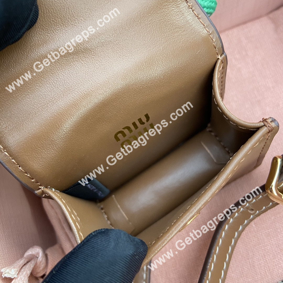 MiuMiu 5TL515 Leather and cord trick