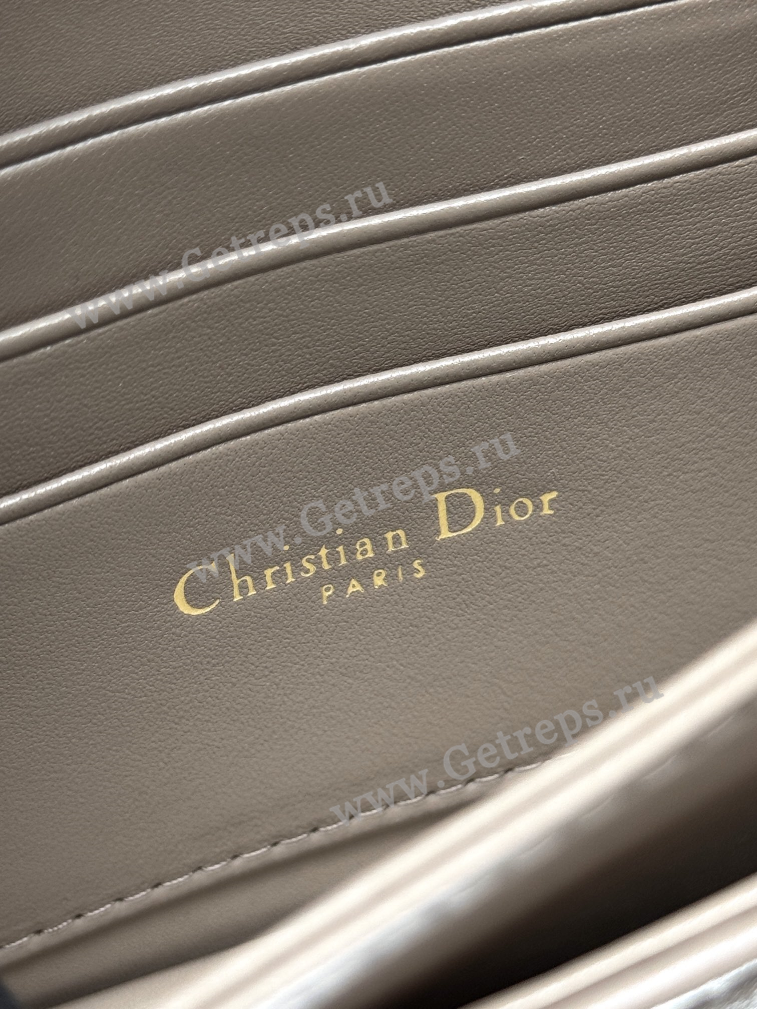 My Dior Mini Bag Chocolate Cannage Lambskin