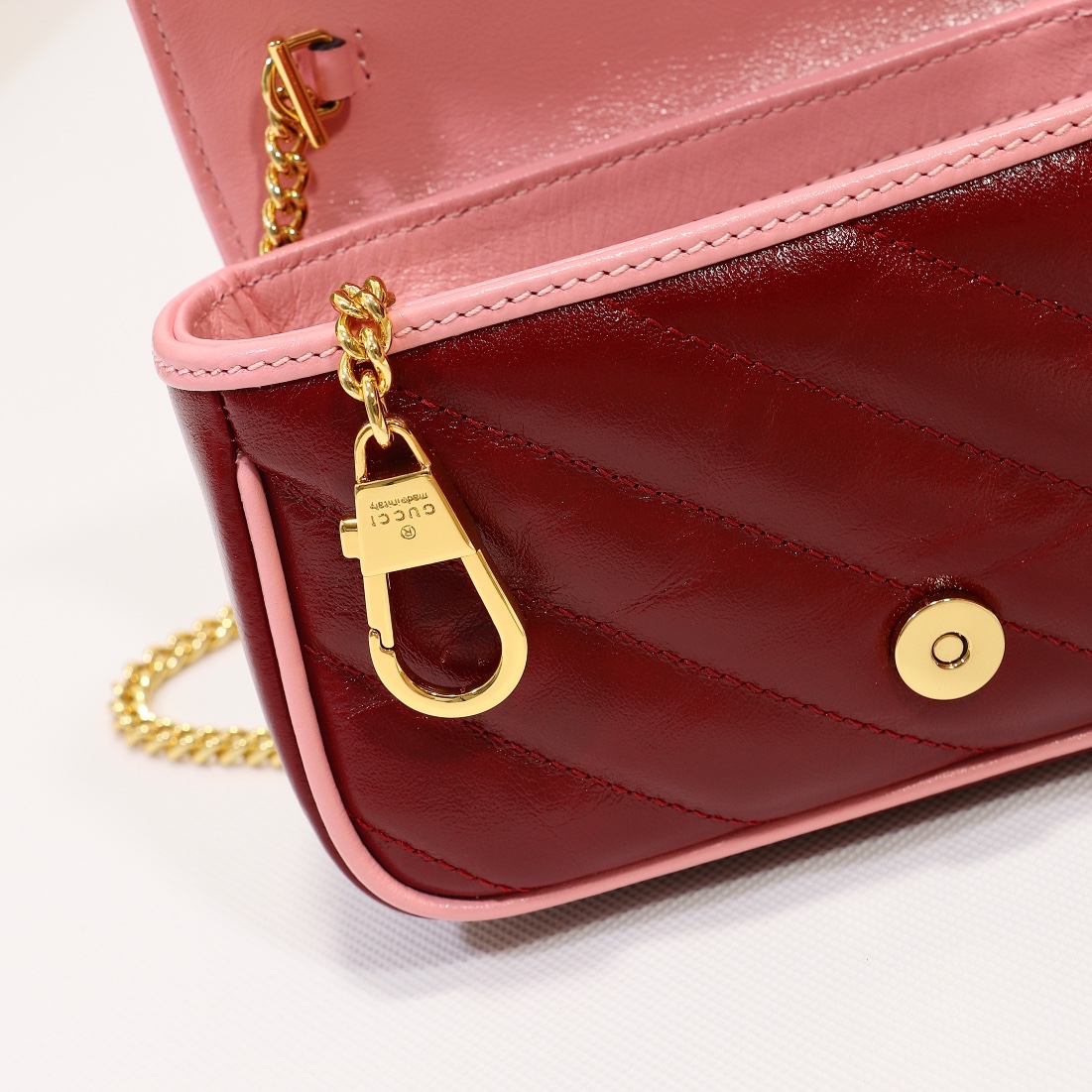 New Replica Gucci Marmont Super Mini Bag Red