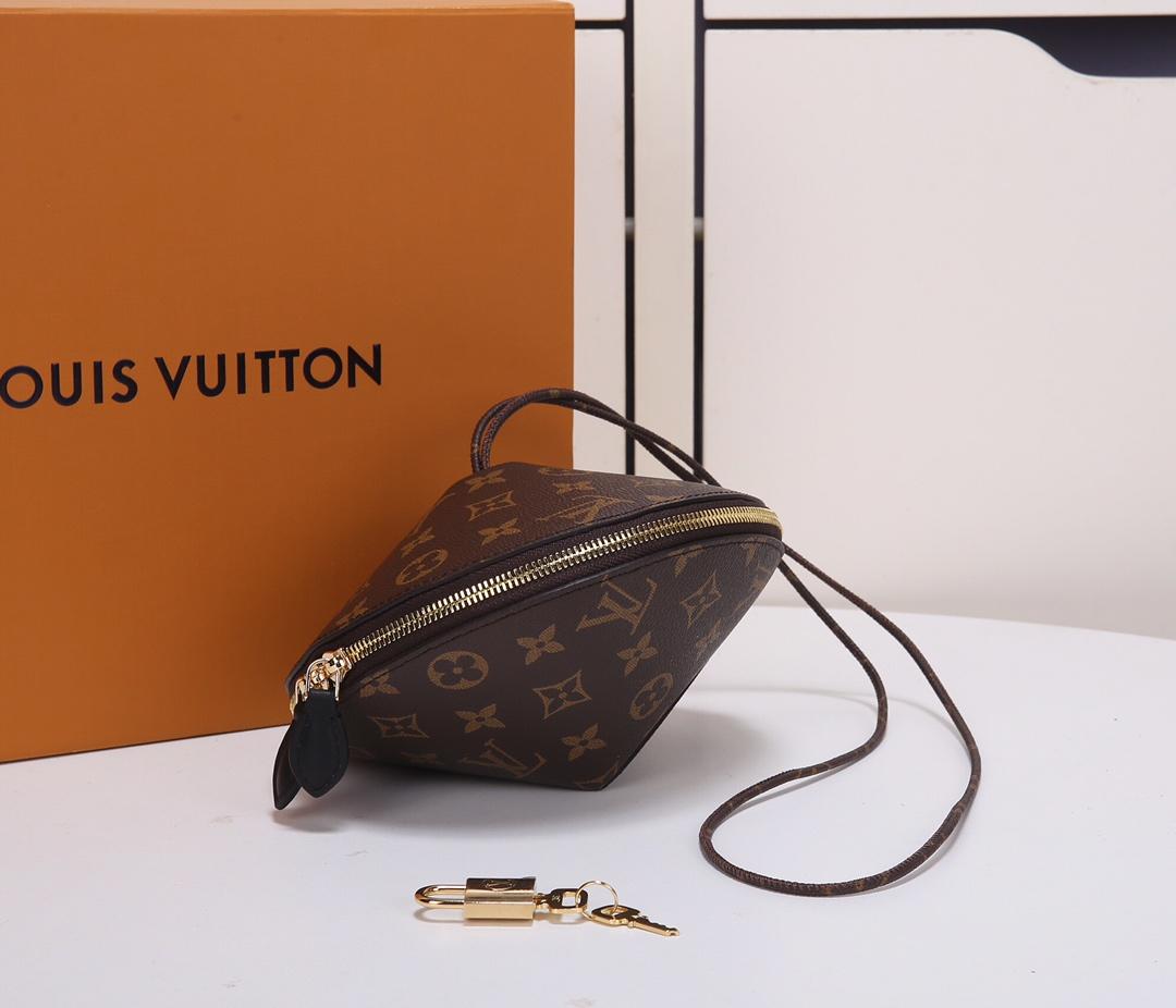 New Replica Louis Vuitton M44592 Women Toupie Handbag Monogram Canvas