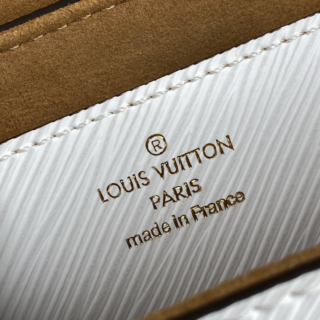 New Replica Louis Vuitton M56887 Twist Mini White Epi Grained Leather