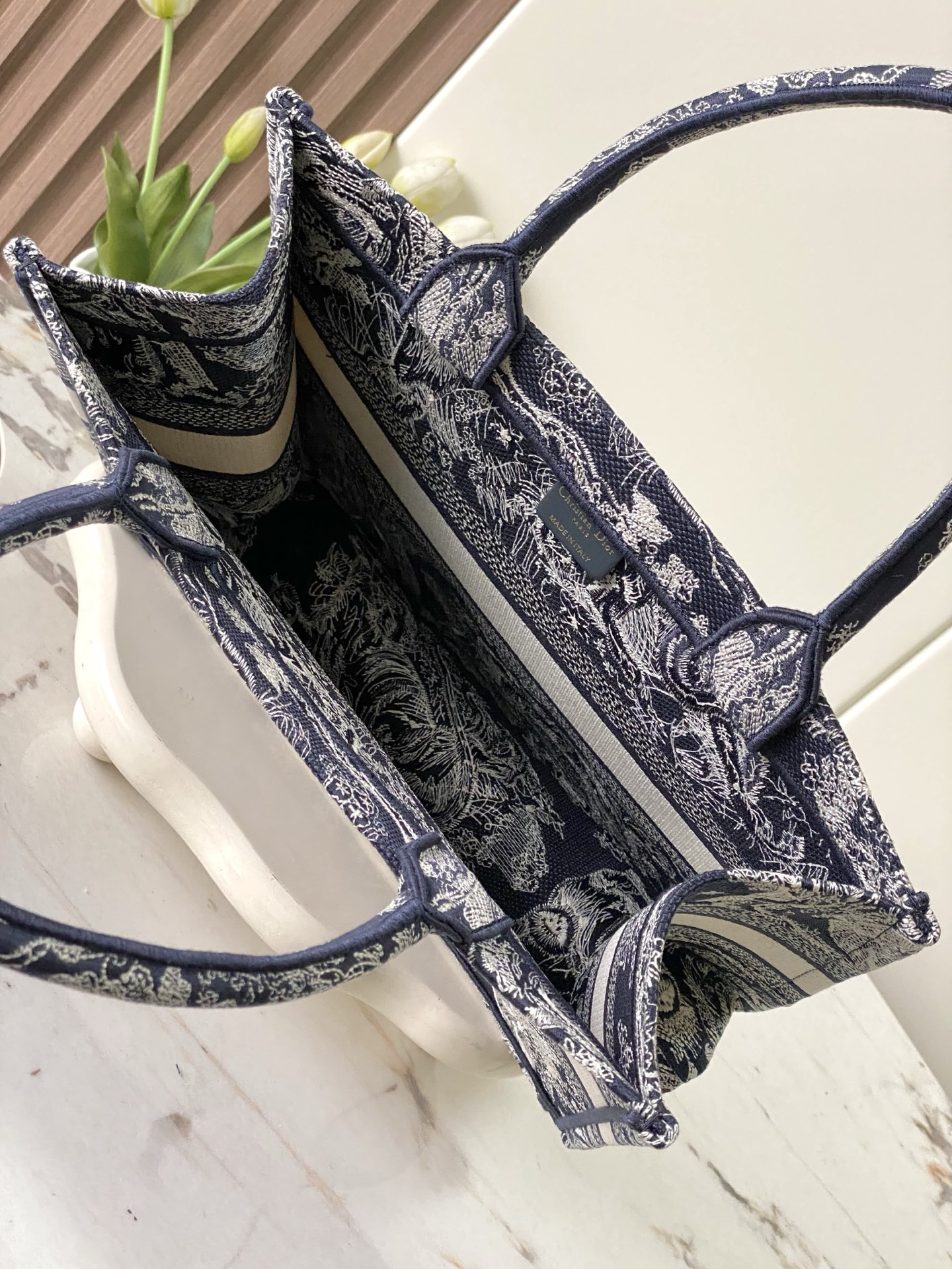 New Version Dior Book Tote Medium Size-1