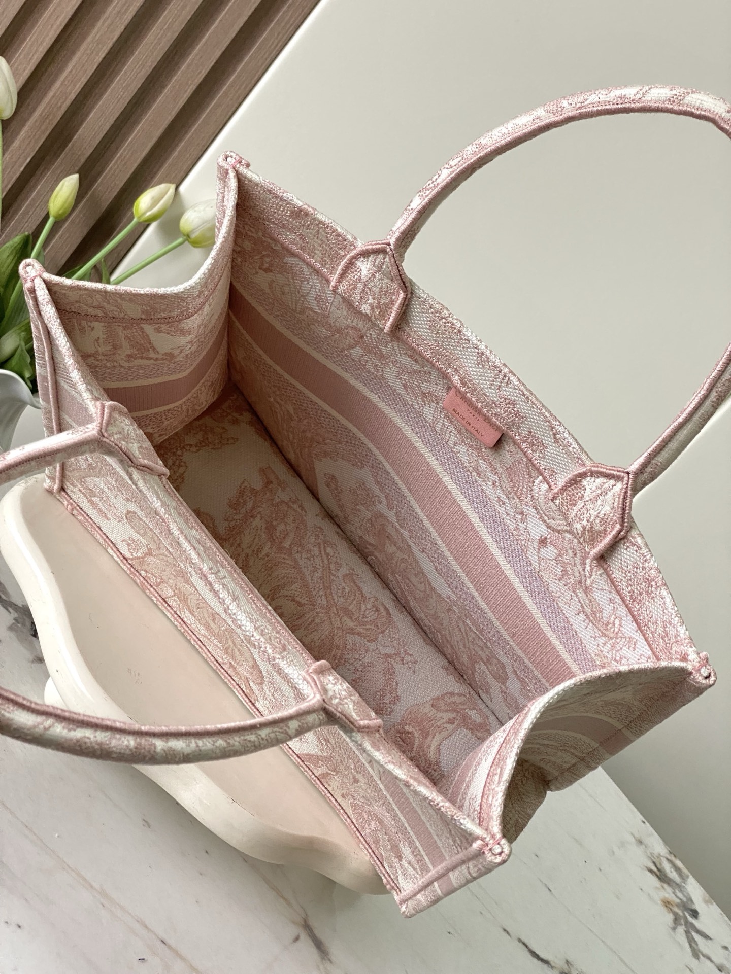 New Version Dior Book Tote Medium Size-2