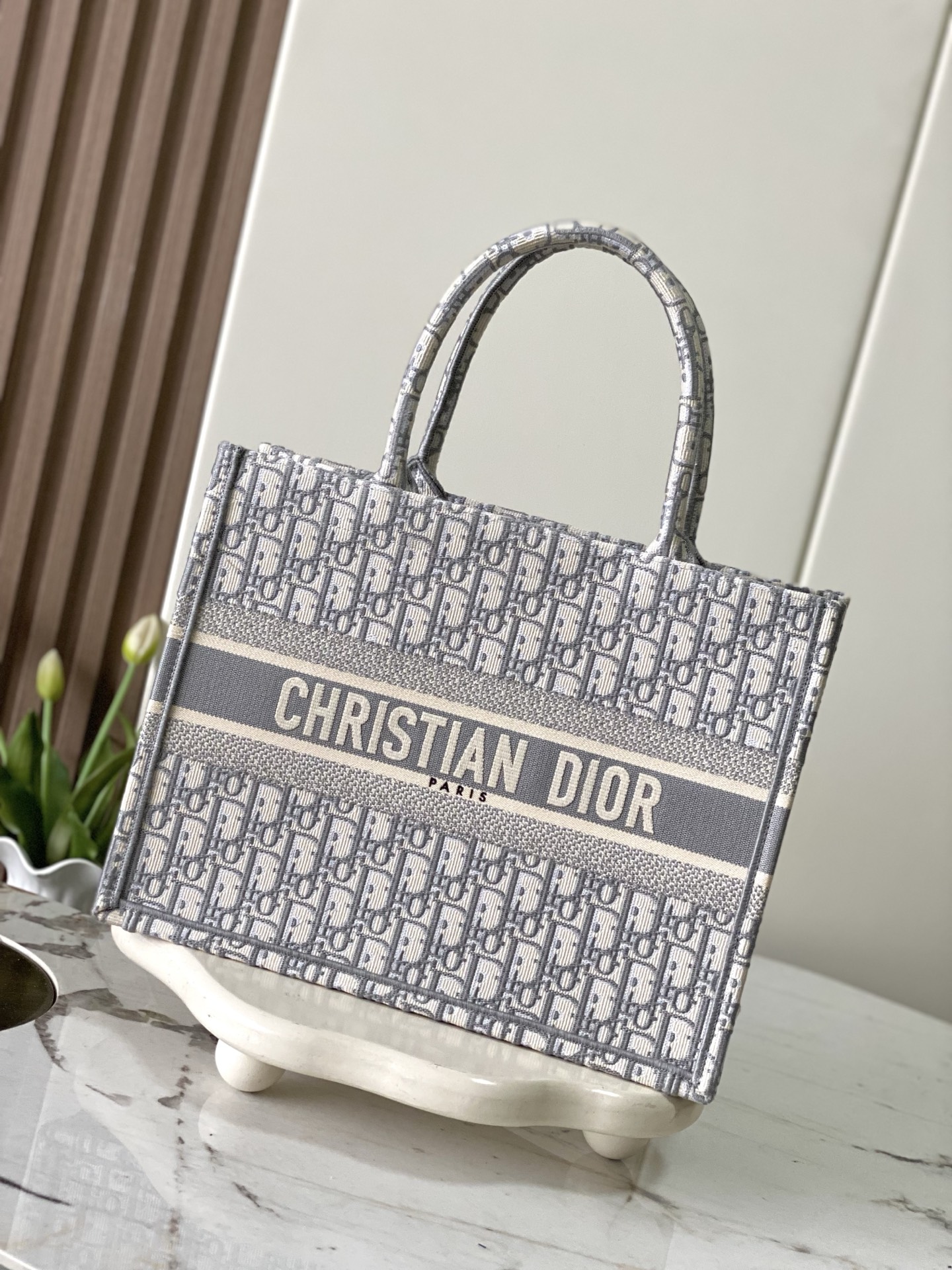 New Version Dior Book Tote Medium Size-4