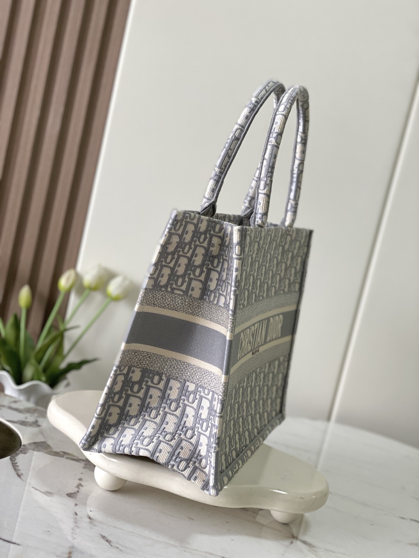 New Version Dior Book Tote Medium Size-4