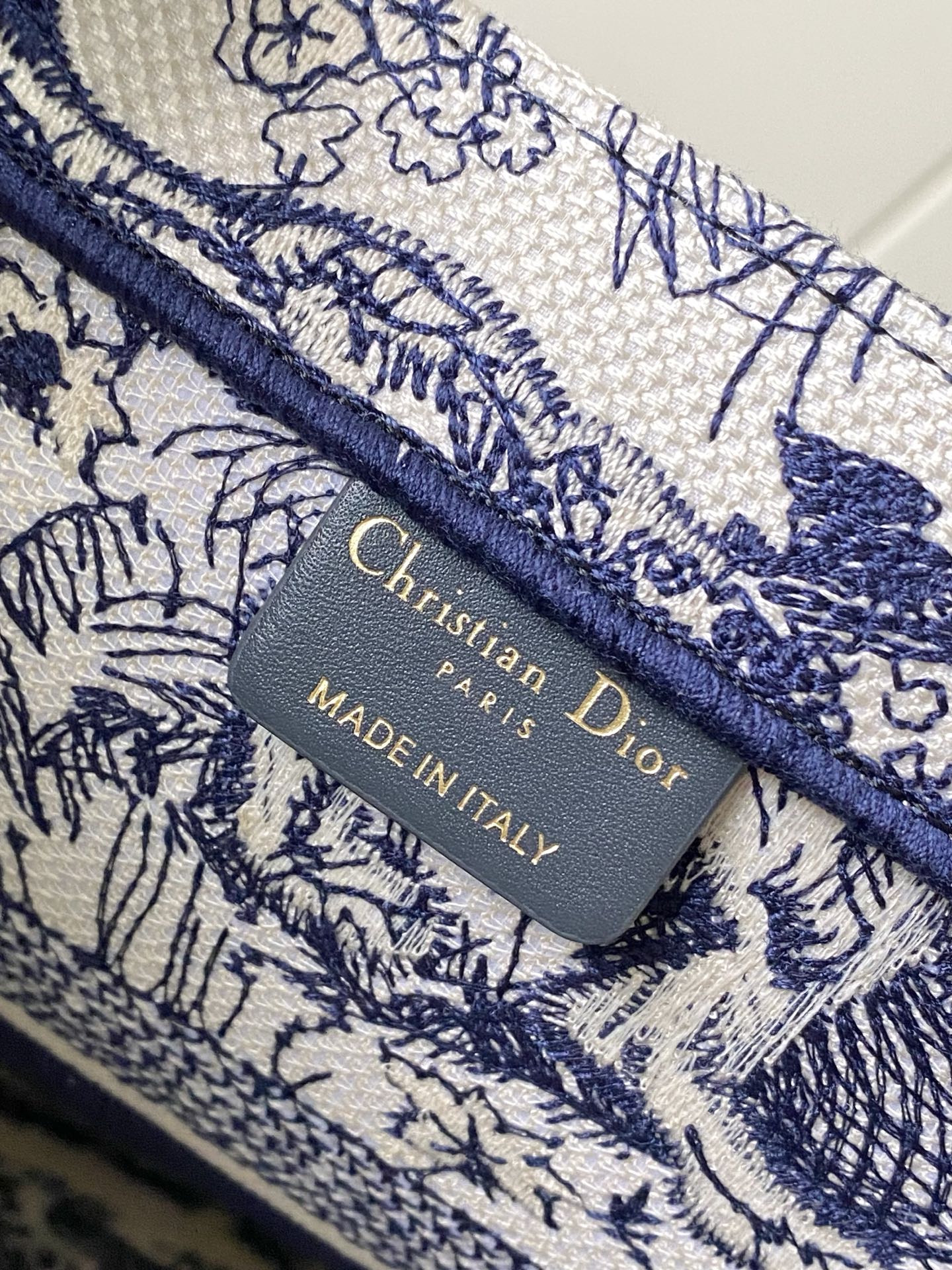 New Version Dior Book Tote Medium Size-5
