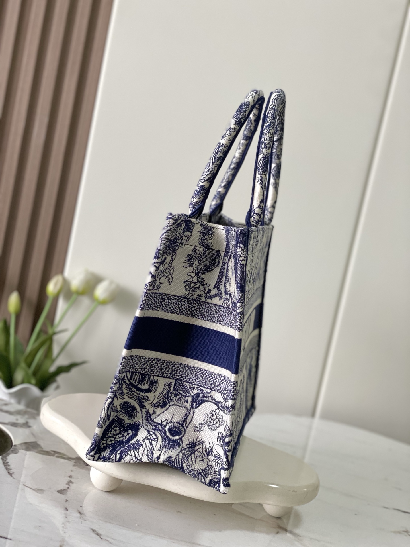 New Version Dior Book Tote Medium Size-5