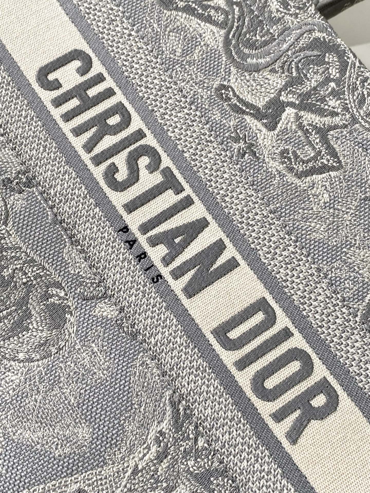New Version Dior Book Tote Medium Size-6