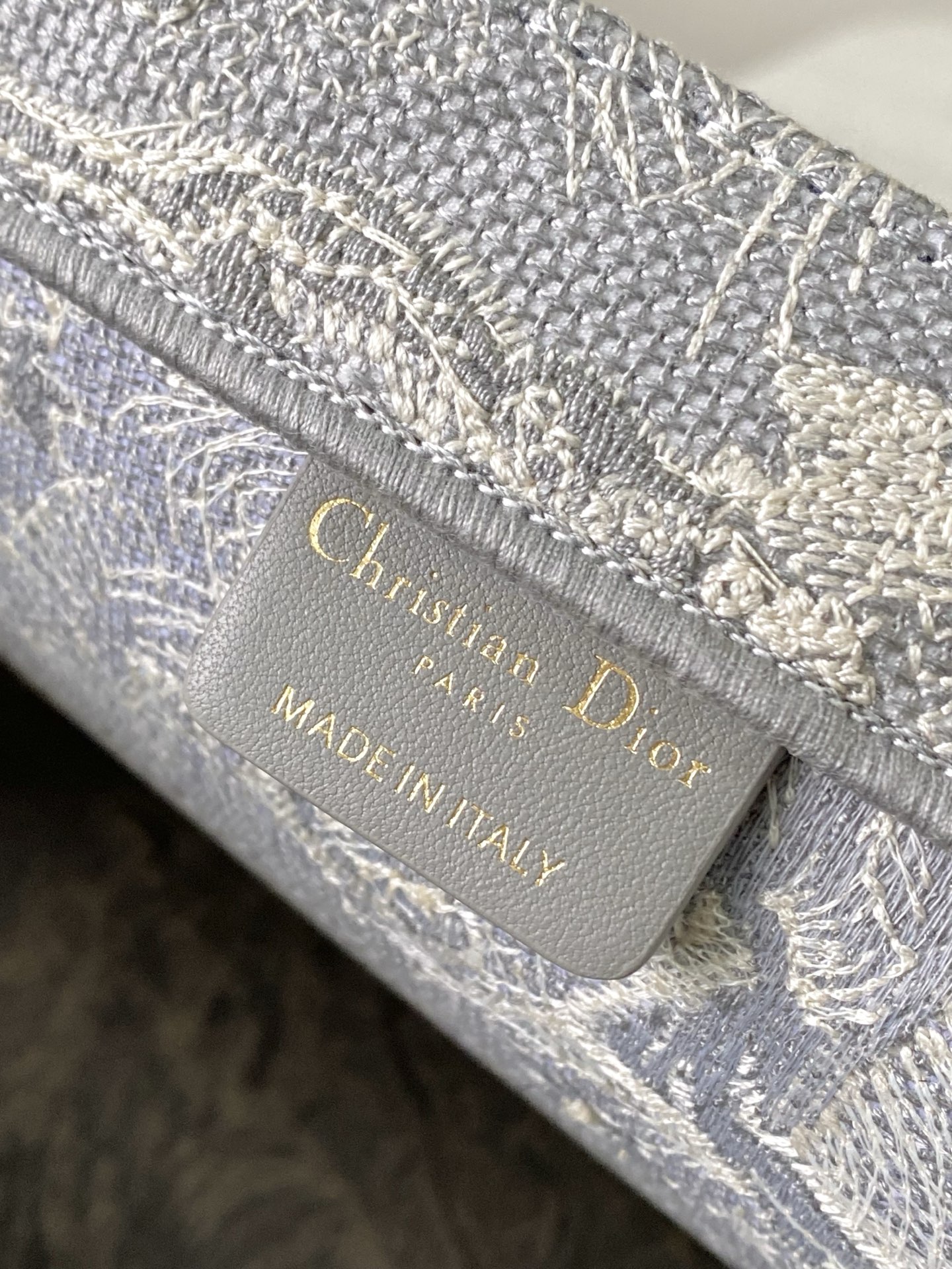 New Version Dior Book Tote Medium Size-6