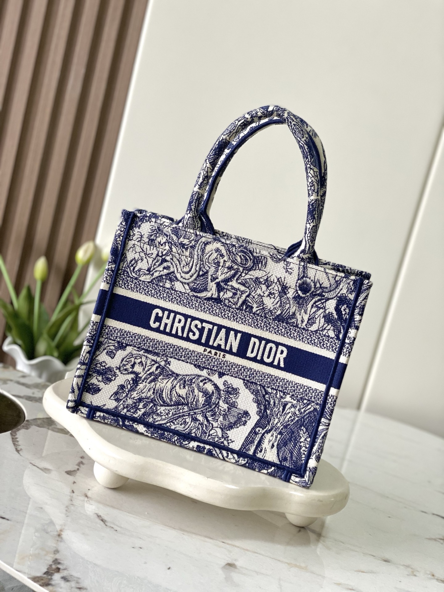 New Version Dior Book Tote Small Size-4