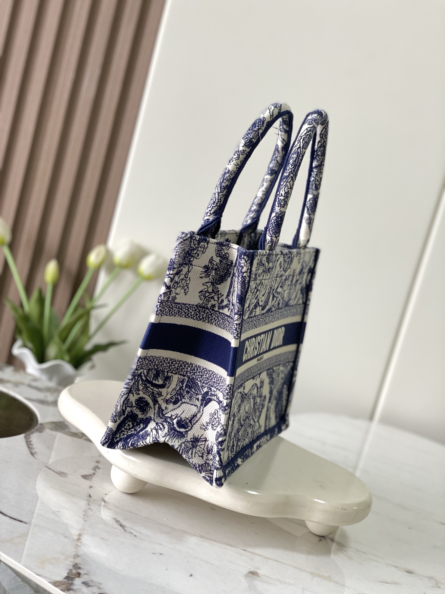 New Version Dior Book Tote Small Size-4