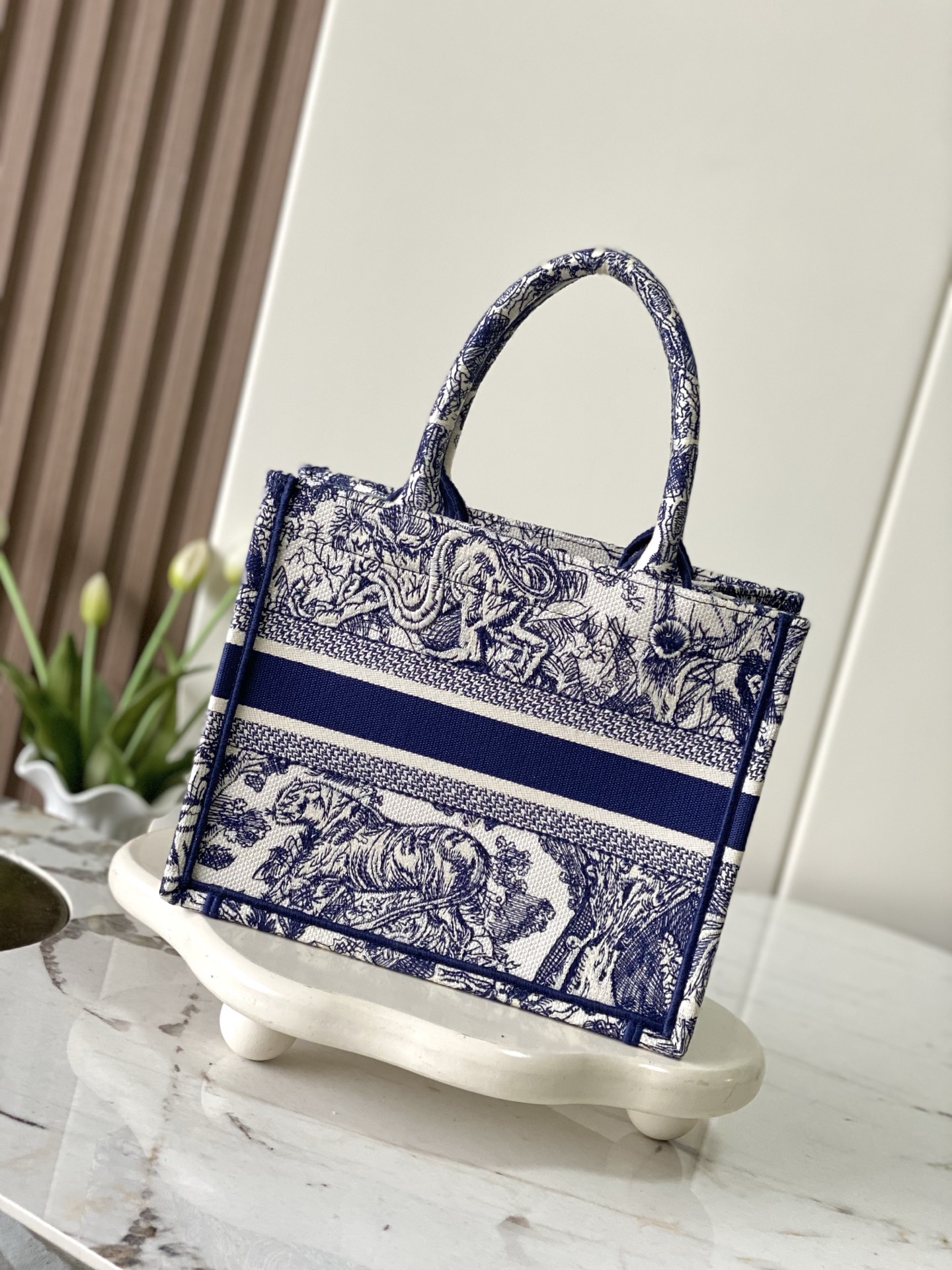 New Version Dior Book Tote Small Size-4