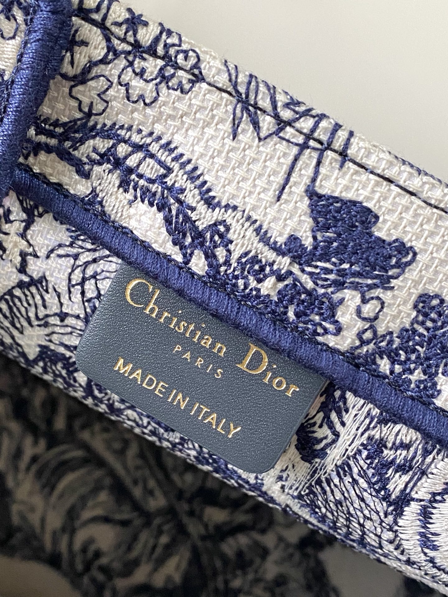 New Version Dior Book Tote Small Size-4