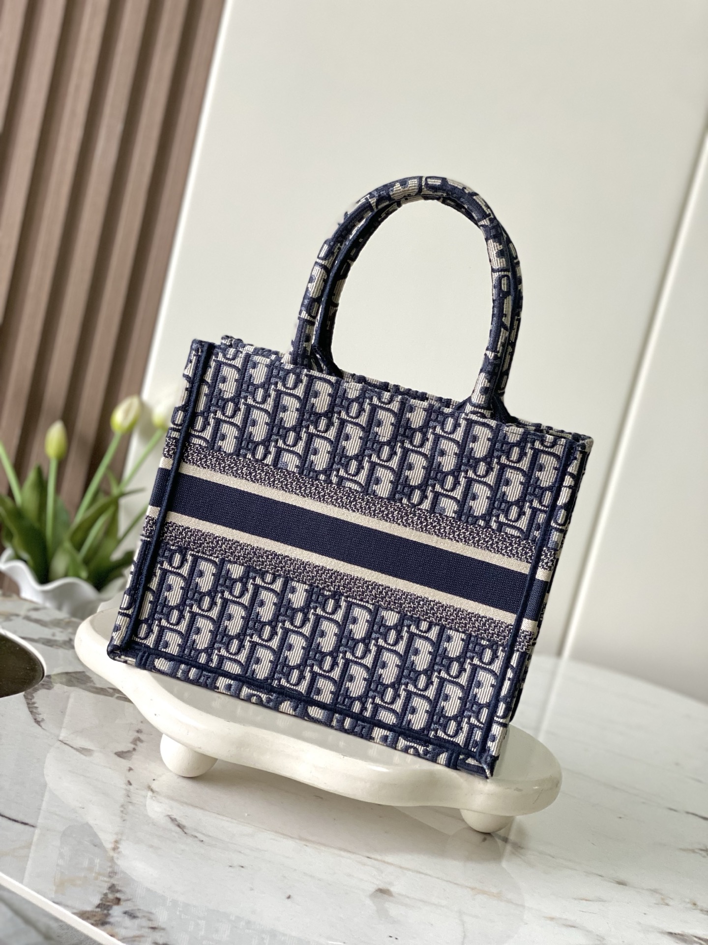 New Version Dior Book Tote Small Size-5