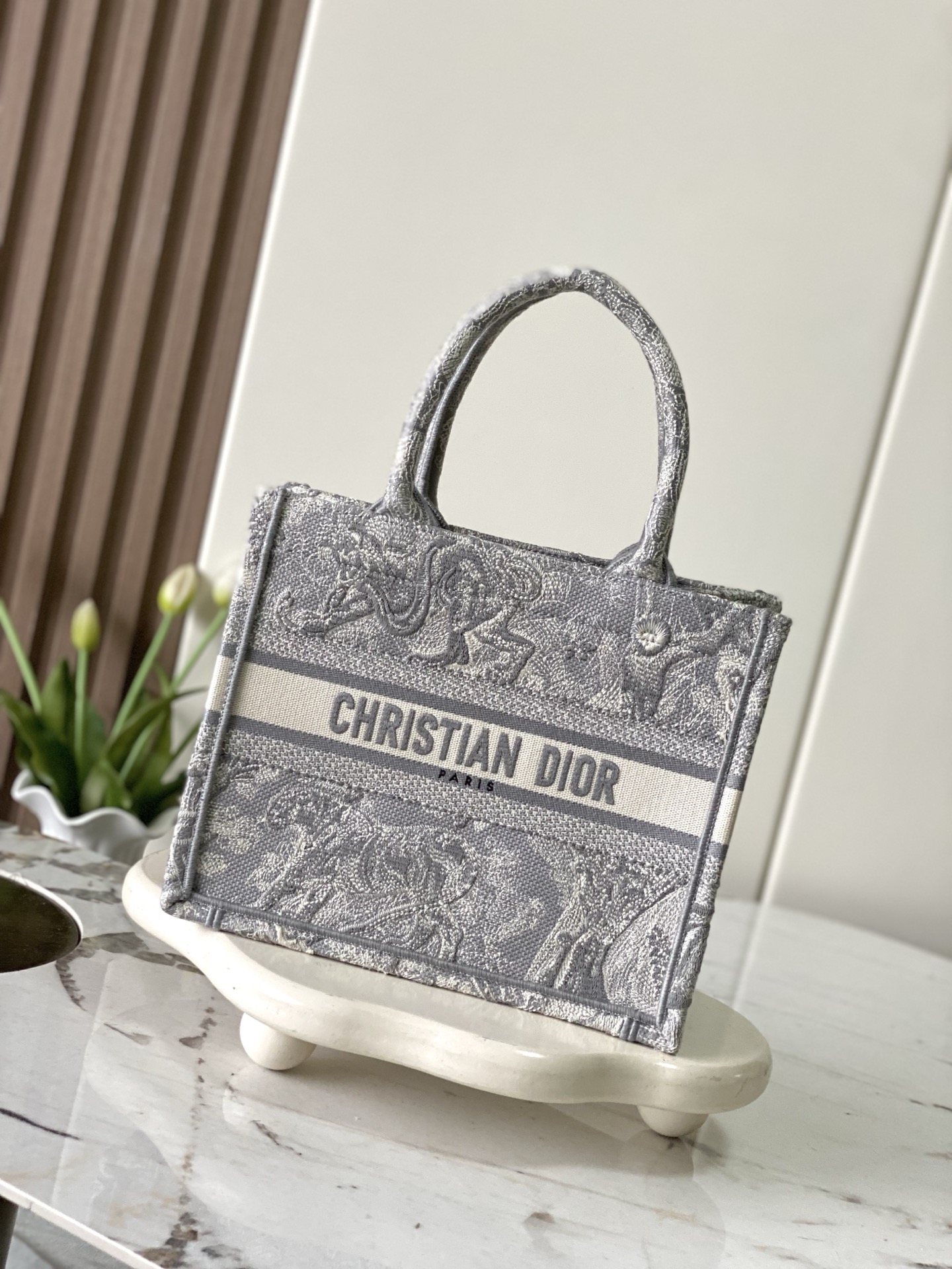 New Version Dior Book Tote Small Size-6