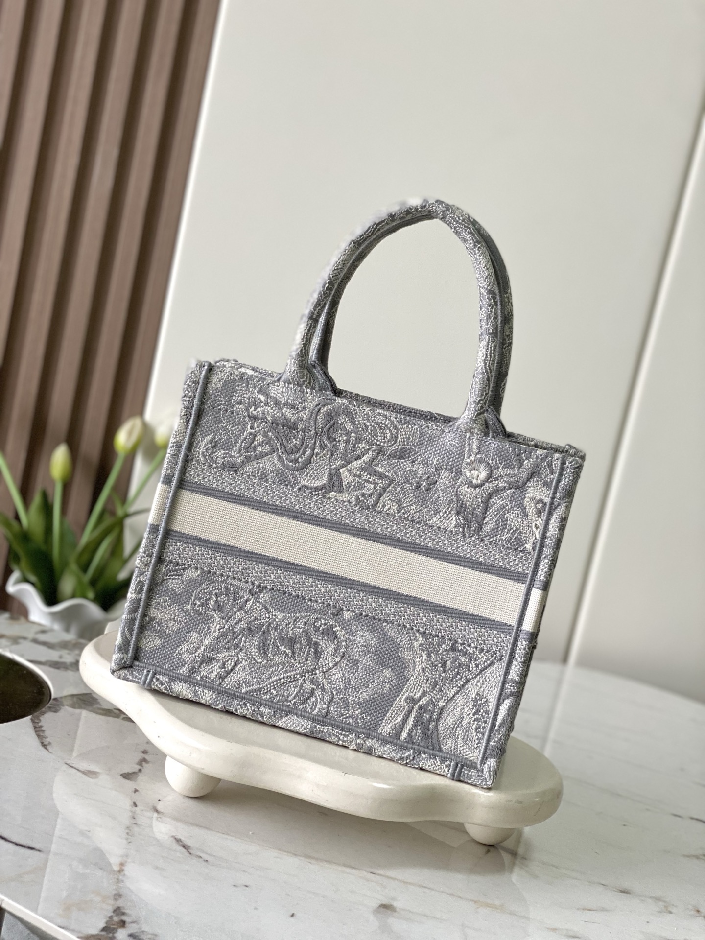 New Version Dior Book Tote Small Size-6