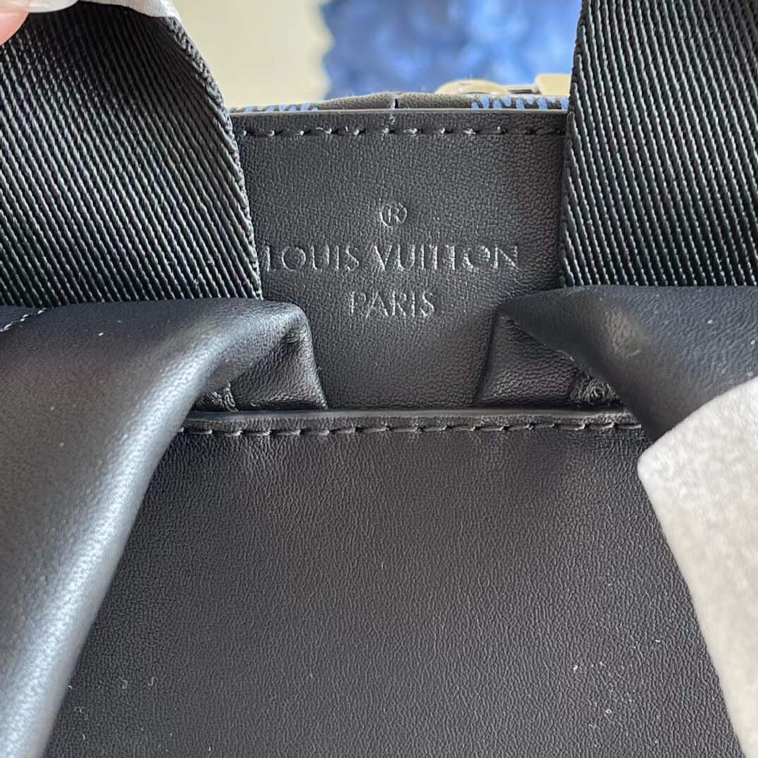 Nice Price Louis Vuittion N50021  Louis Vuitton Campus Backpack Navy Damier Infini 3D Cowhide Leather