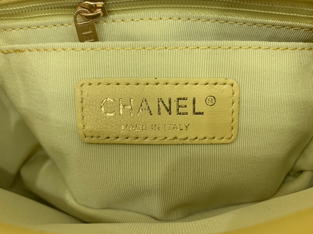 Original Copy Chanel AS2379 2021 Flap Bag Lambskin Resin Gold-Tone Metal