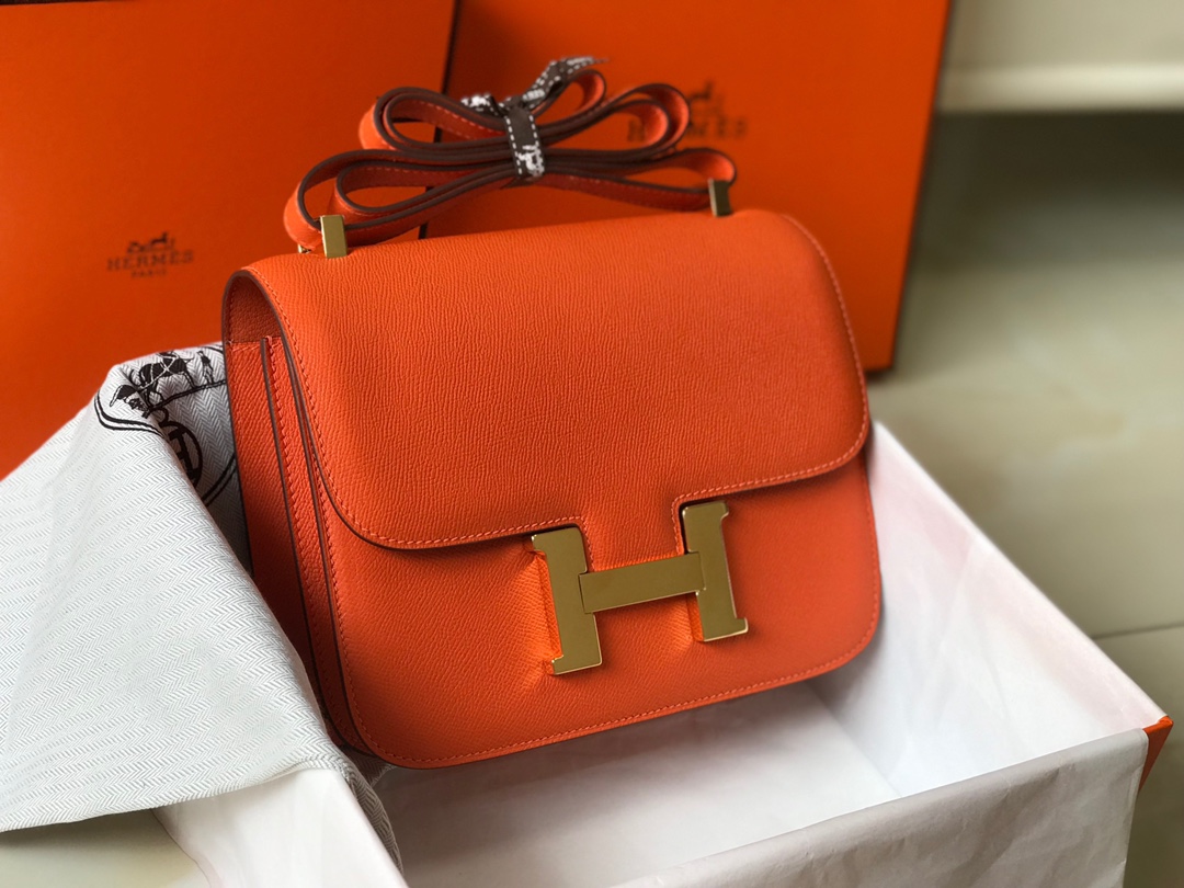 Original Copy Hermes Epsom Constance 24cm Leather Bags More Colors-1