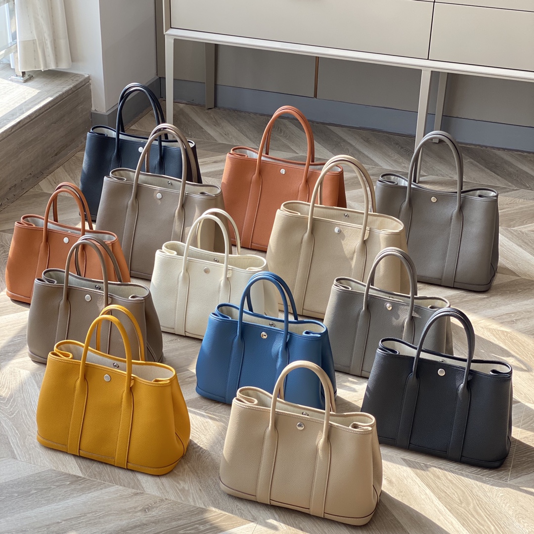 Original Copy Hermes Garden Party Leather Handbags More Colors