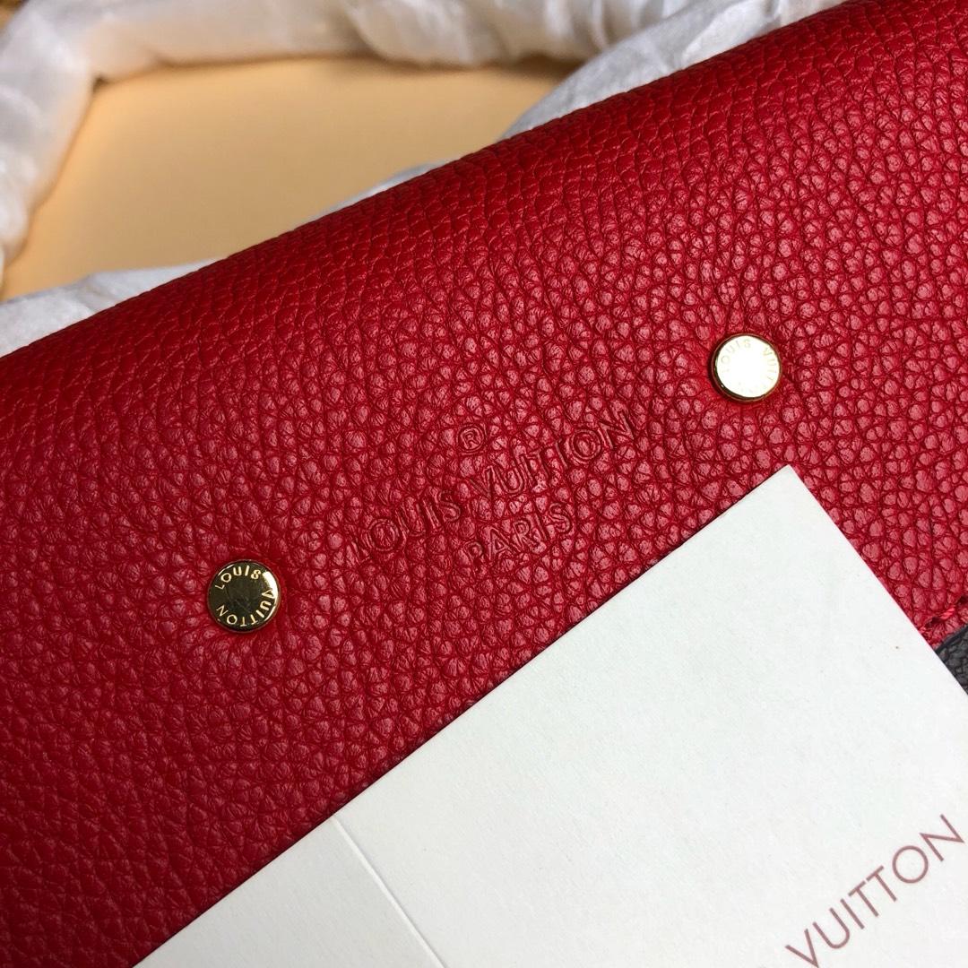 Original Copy Louis Vuitton M43713 Women Saint Placide Chain Bag  Red