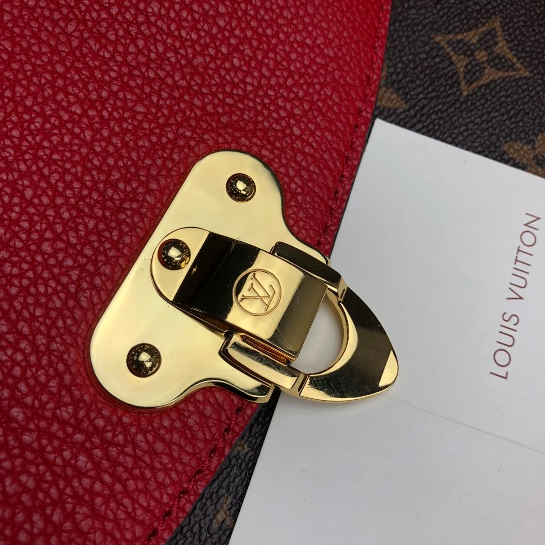 Original Copy Louis Vuitton M43713 Women Saint Placide Chain Bag  Red