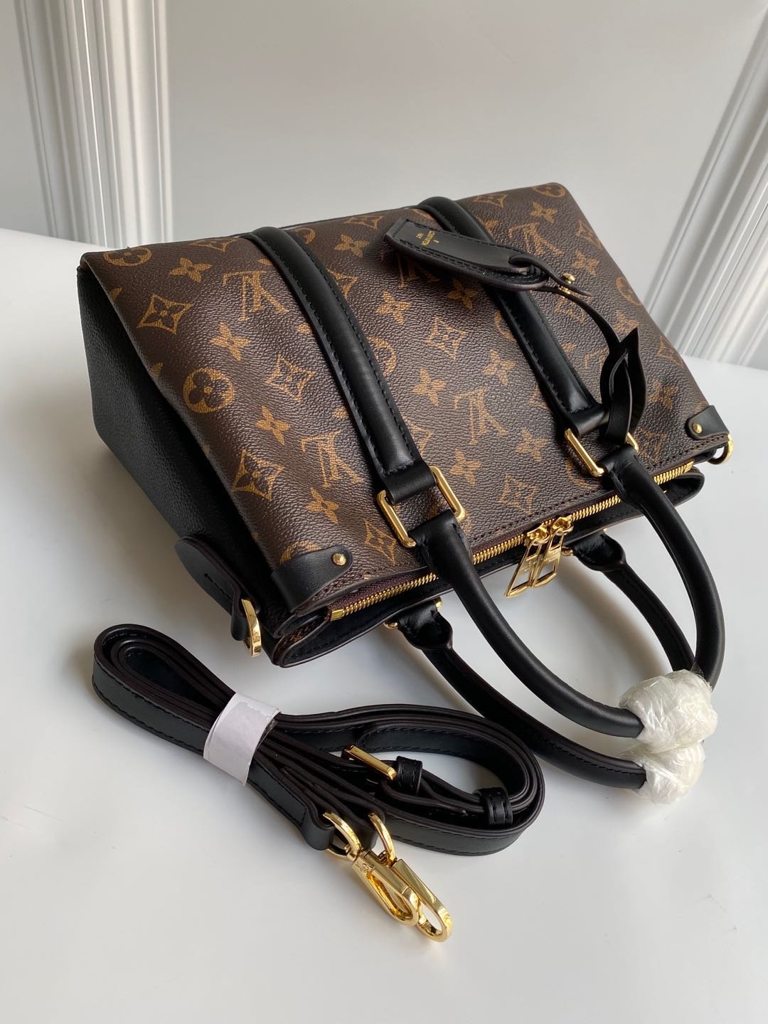 Original Copy Louis Vuitton M44898 Soufflot BB Supple Monogram Canvas