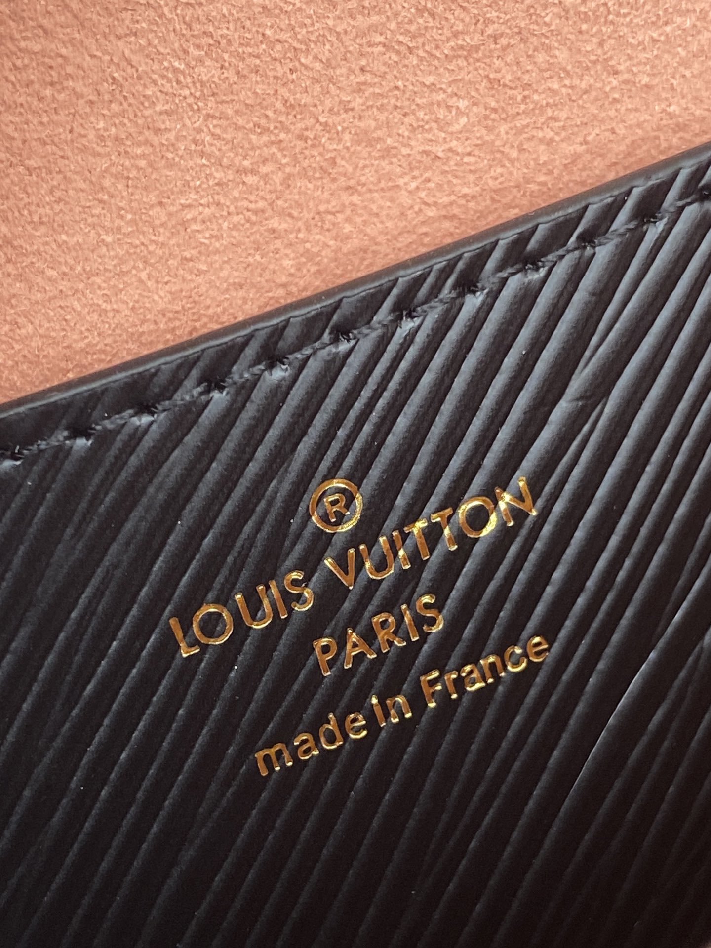 Original Copy Louis Vuitton M57050 Twist Mini Epi Leather Black