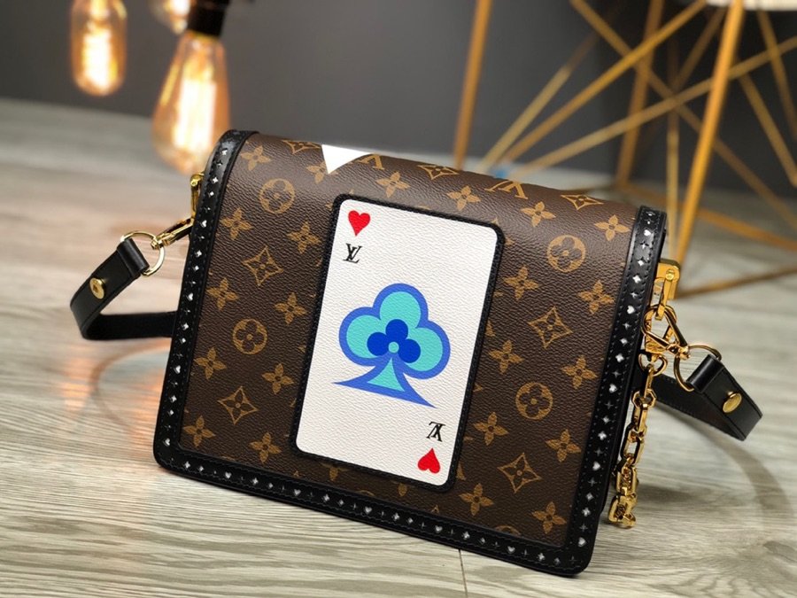 Original Copy Louis Vuitton M57448 Game On Dauphine MM Game On Monogram Canvas