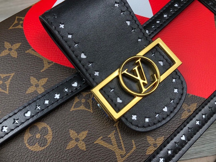 Original Copy Louis Vuitton M57448 Game On Dauphine MM Game On Monogram Canvas