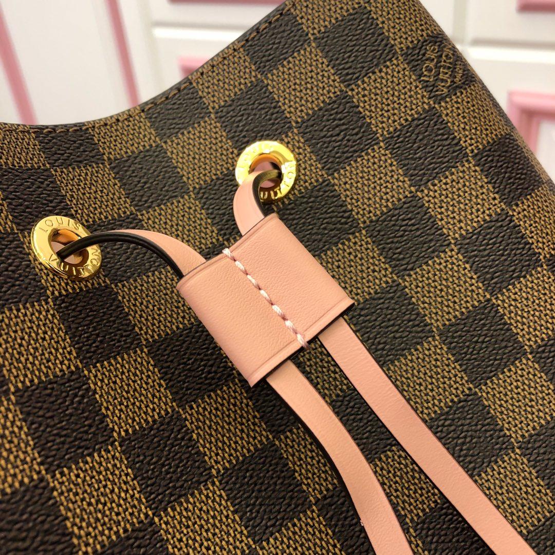 Original Copy Louis Vuitton NeoNoe Bucket Bag Venus Damier Ebene N40198