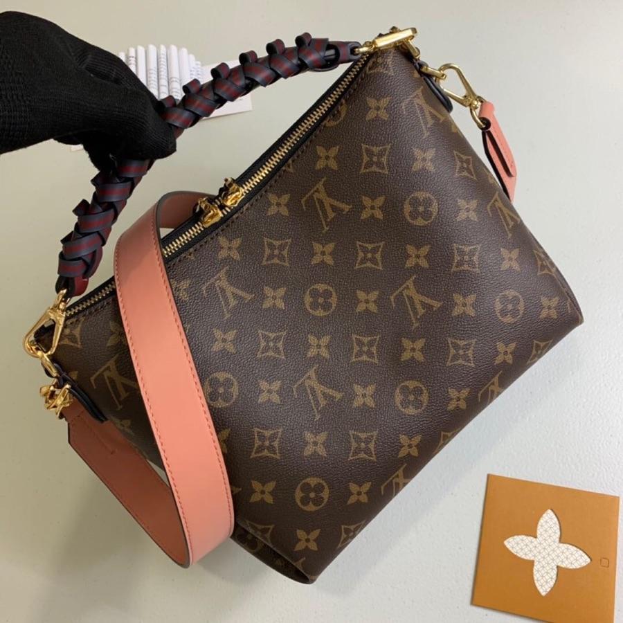 Original Copy Louis Vuitton Women Beaubourg Hobo Mini Monogram Canvas M55090