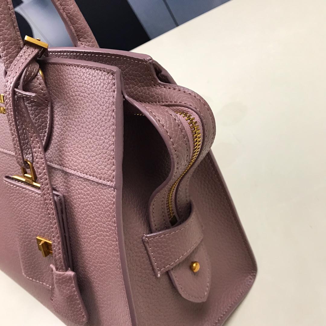 Prada 1BA047 Women Esplanade Leather Bag Rose