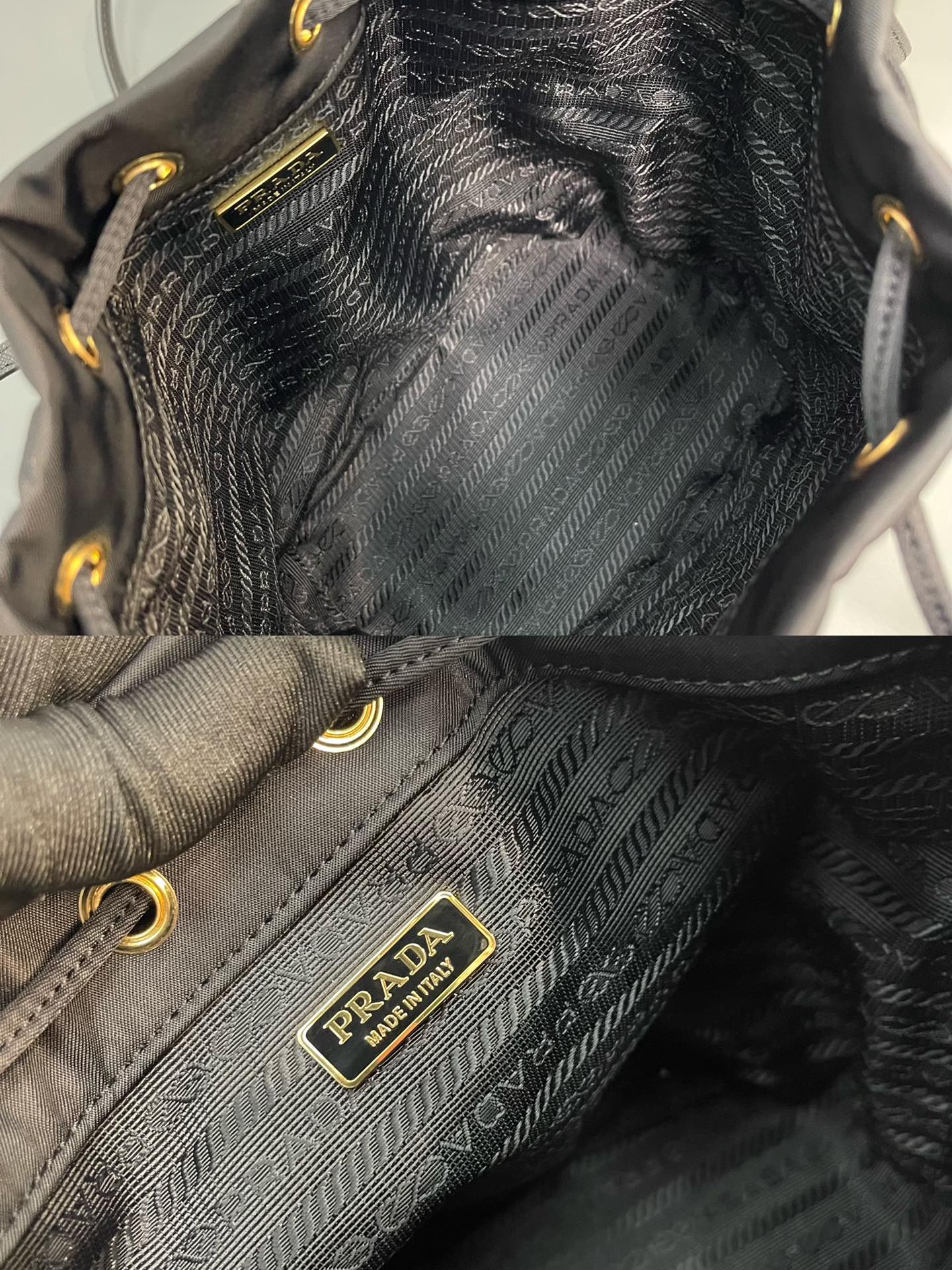 Prada 1BE067 Re-Edition 1978 Re-Nylon Mini-bag Black